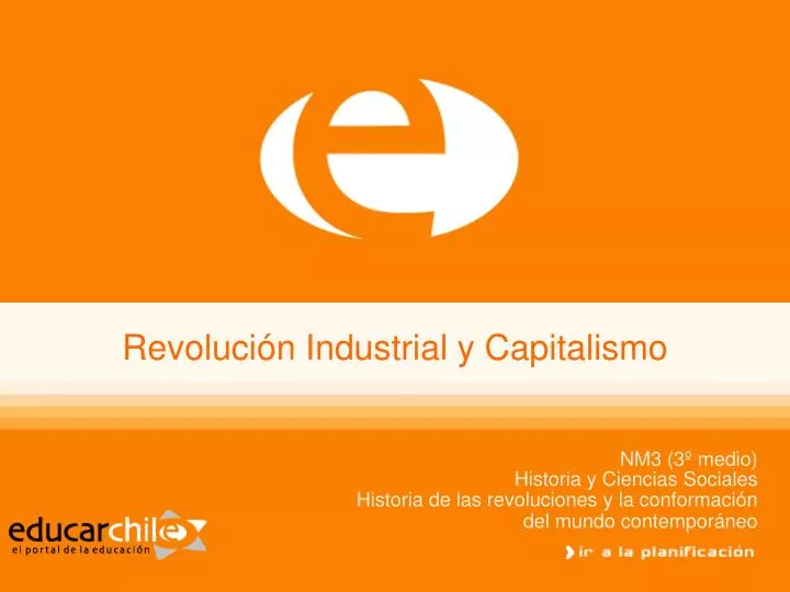 PPT Revolución Industrial y Capitalismo PowerPoint Presentation free