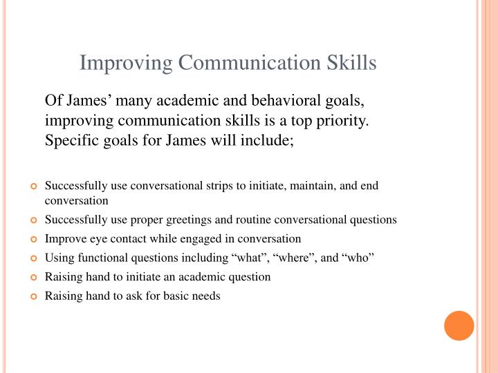 improving communication skills improving communication skills