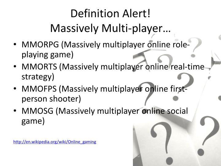 Online Gaming Definition Online Gaming Definition