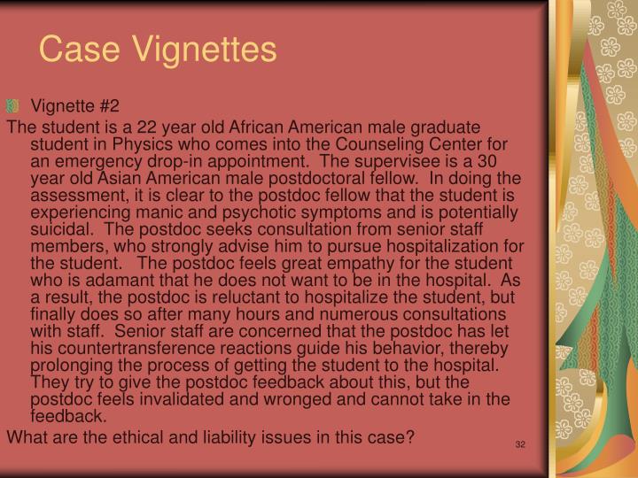 clinical psychology examples