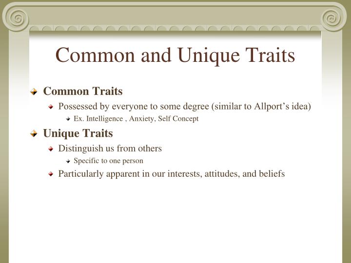 the traits that distinguish us Short summary of core personality traits estimate what another person's brigs myers' personality type letters and jungian preferences might be. the traits that distinguish us Short summary of core personality traits estimate what another person's brigs myers' personality type letters and jungian preferences might be.