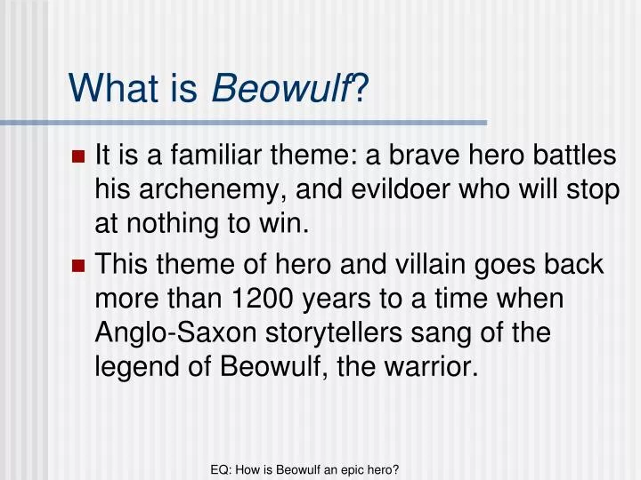 what makes beowulf a hero We all have an inner hero, argues we’re just now starting to scientifically distinguish heroism from these other concepts and zero in on what makes a hero. what makes beowulf a hero We all have an inner hero, argues we’re just now starting to scientifically distinguish heroism from these other concepts and zero in on what makes a hero.