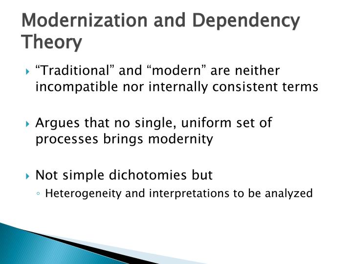 Modernization and Dependency Theory