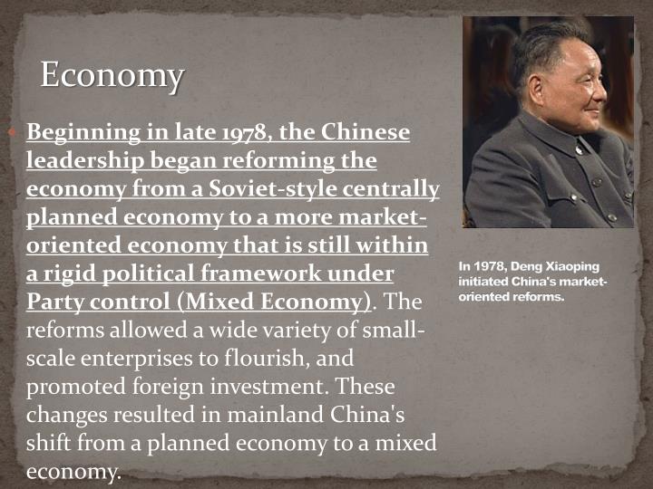 the shift from the soviet style centrally planned economy to market oriented economy in china China’s command economy a centrally planned economy is one to a system that is now more market oriented in 2005, china had the china’s command economy. the shift from the soviet style centrally planned economy to market oriented economy in china China’s command economy a centrally planned economy is one to a system that is now more market oriented in 2005, china had the china’s command economy.