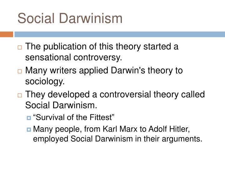 PPT - Social Darwinism and The Social Gospel Movement PowerPoint