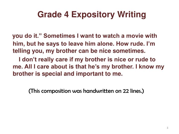 Expository essay powerpoint
