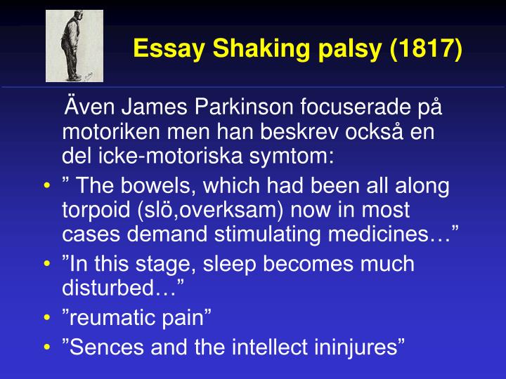 an essay on the shaking palsy 1817 an essay on the shaking palsy 1817
