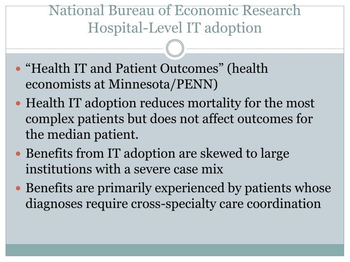 an analysis of benefit of the patient an analysis of benefit of the patient