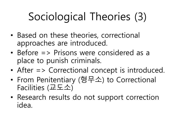 Sociological theries
