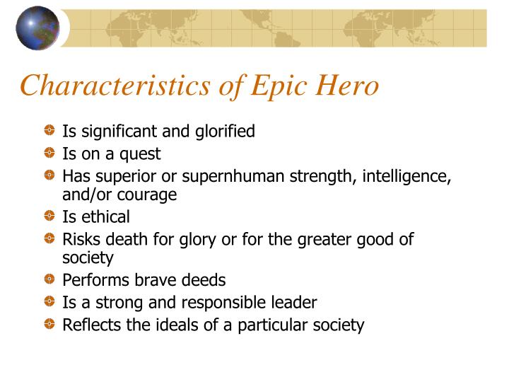 The Qualities Of An Anglo Saxon Hero