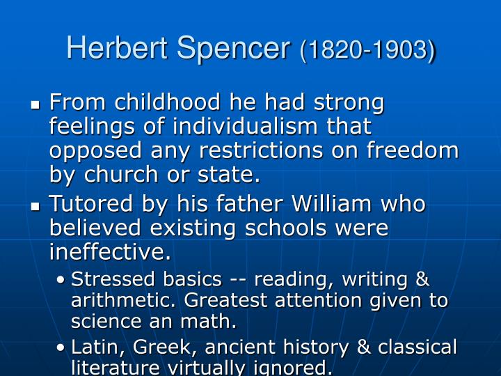 herbert spencer essay herbert spencer essay