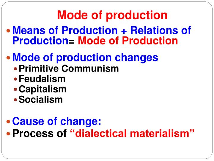 marx mode of production essay marx mode of production essay