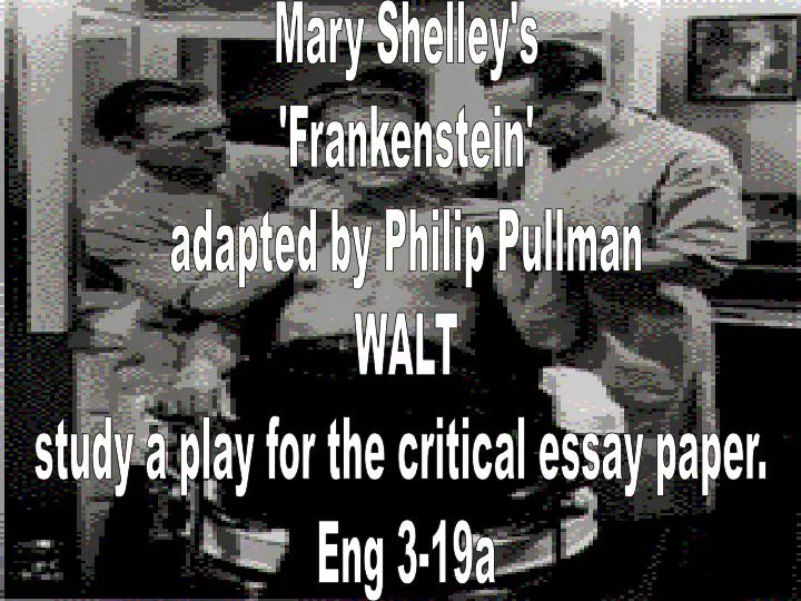 frankenstein critical analysis topics frankenstein critical analysis topics