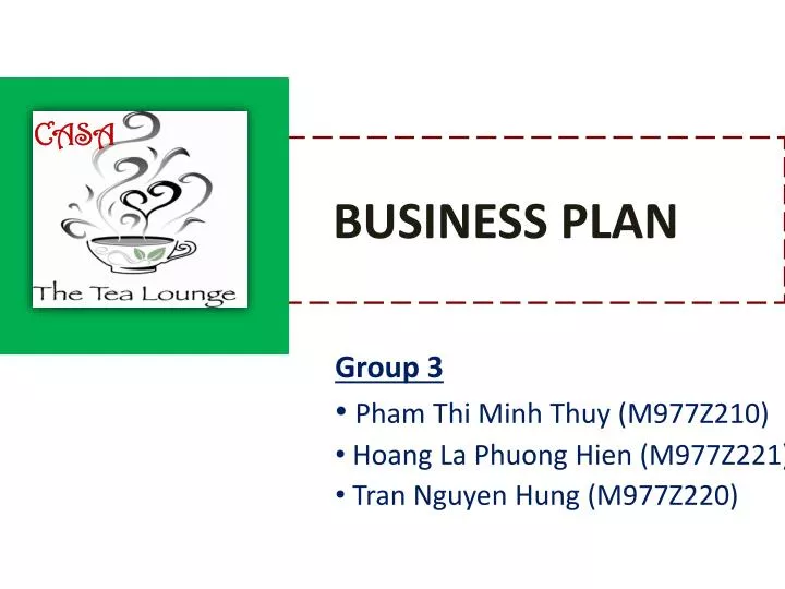 Tea Business Plan