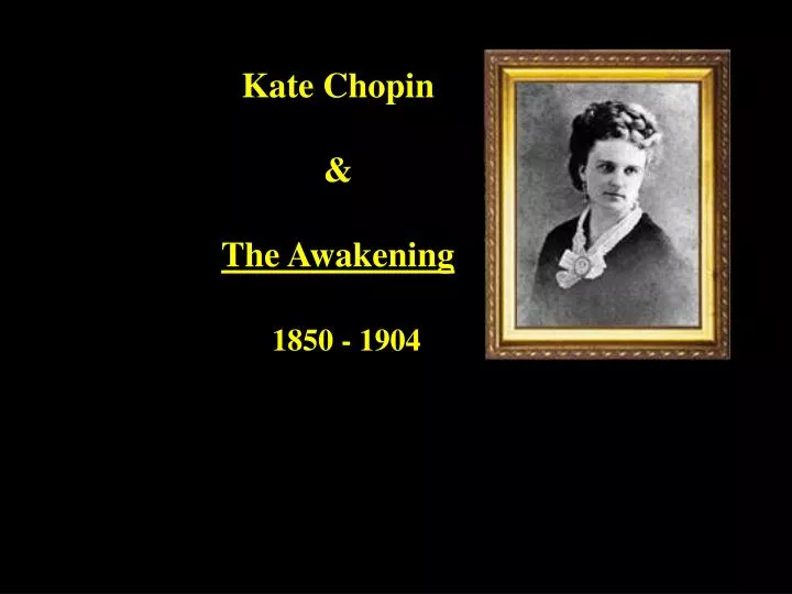 Critical essay on kate chopin