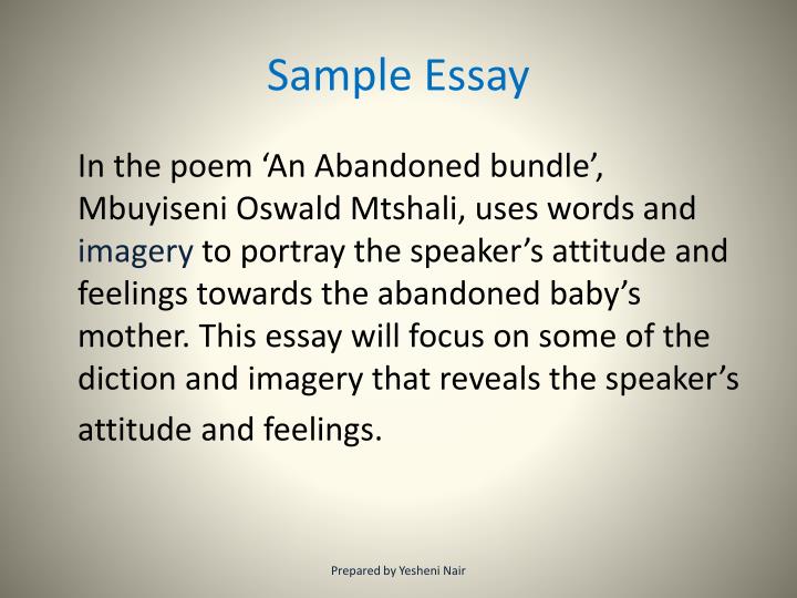 abandoned child essay Below is an essay on informative on child abandonment from anti essays, your source for research papers, essays, and term paper. abandoned child essay Below is an essay on informative on child abandonment from anti essays, your source for research papers, essays, and term paper.