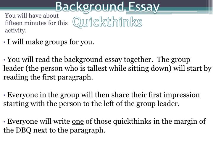 First Impressions Essay
