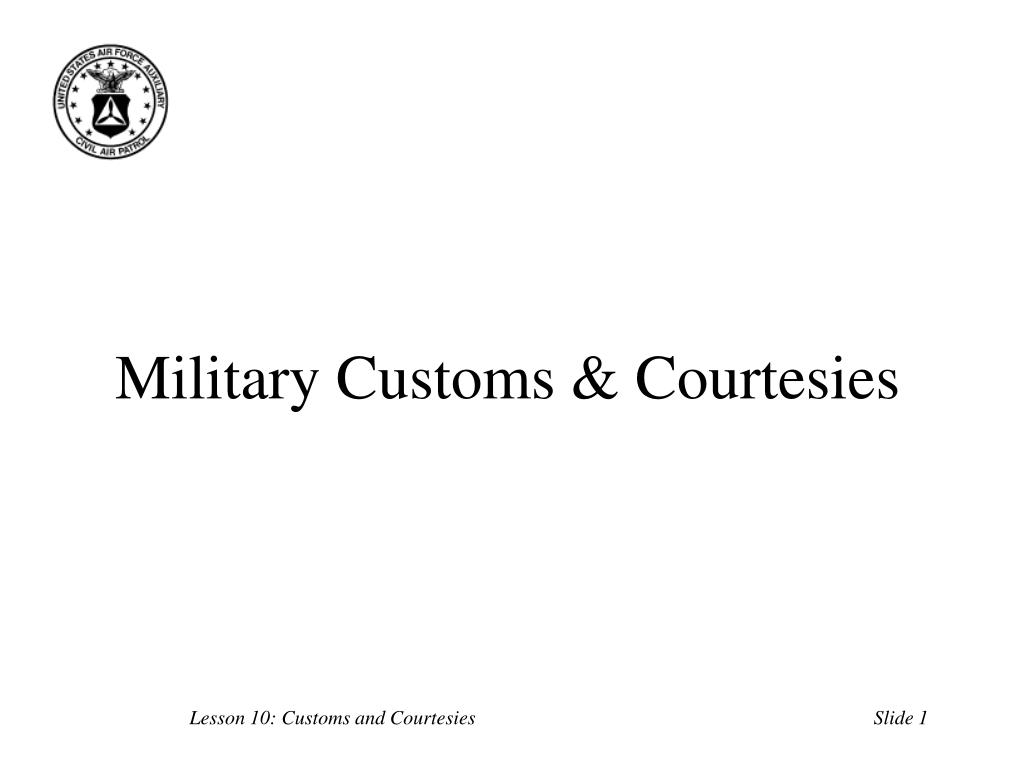 Usmc customs and courtesies