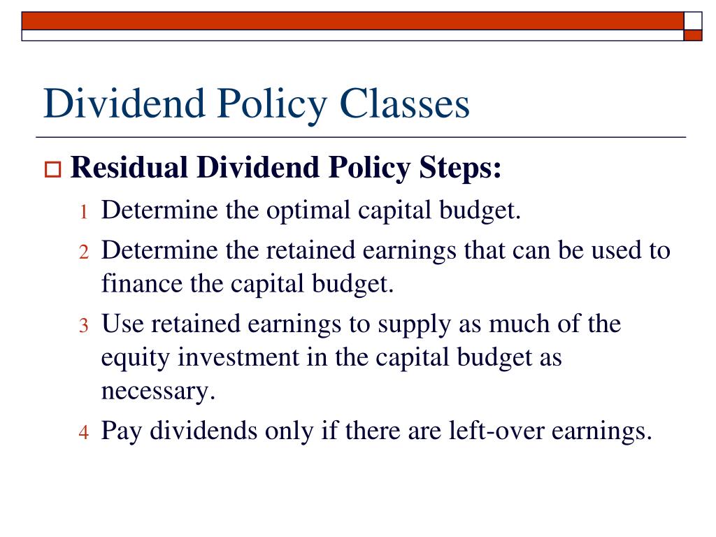 optimal capital budget optimal capital budget
