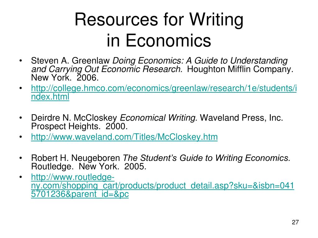 Economics essay writers