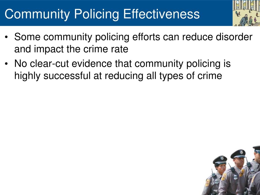 Effectiveness of Community Policing