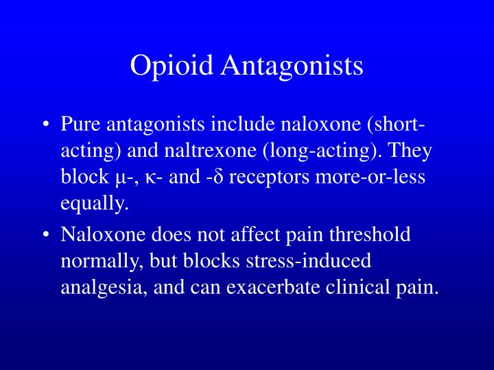 is tramadol an opiate antagonist agonist drug