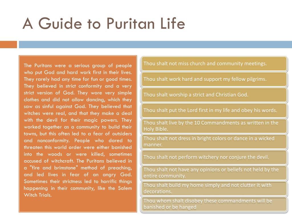 a readers guide to puritan life By valuing all of life in relation to god, puritans gave sacred significance to every activity the original puritan work ethic baxter exhorted his readers. a readers guide to puritan life By valuing all of life in relation to god, puritans gave sacred significance to every activity the original puritan work ethic baxter exhorted his readers.