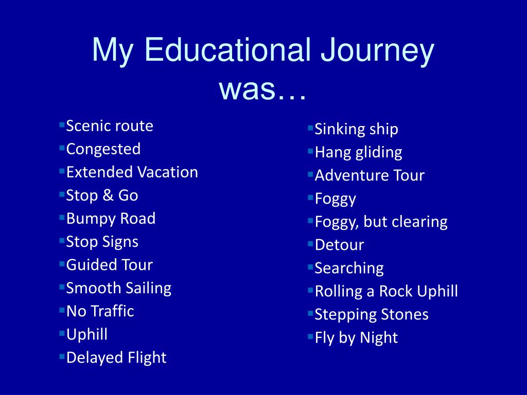 educational journey Growing up i never fully understood the emphasis my parents, my grandparents, and teachers put on my education i always thought, “why is algebra so important. educational journey Growing up i never fully understood the emphasis my parents, my grandparents, and teachers put on my education i always thought, “why is algebra so important.