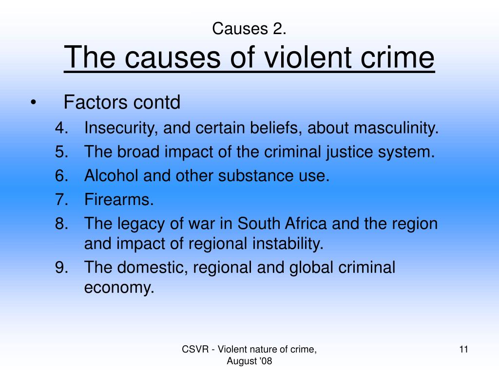 Crime violence and masculinity essay