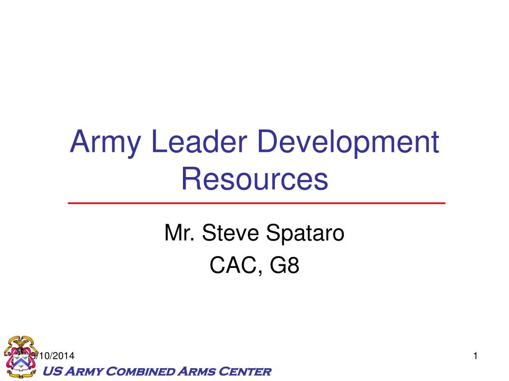 Army Leadership Development Model