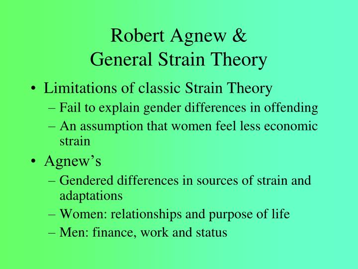 General Strain Theory And Its Effect On