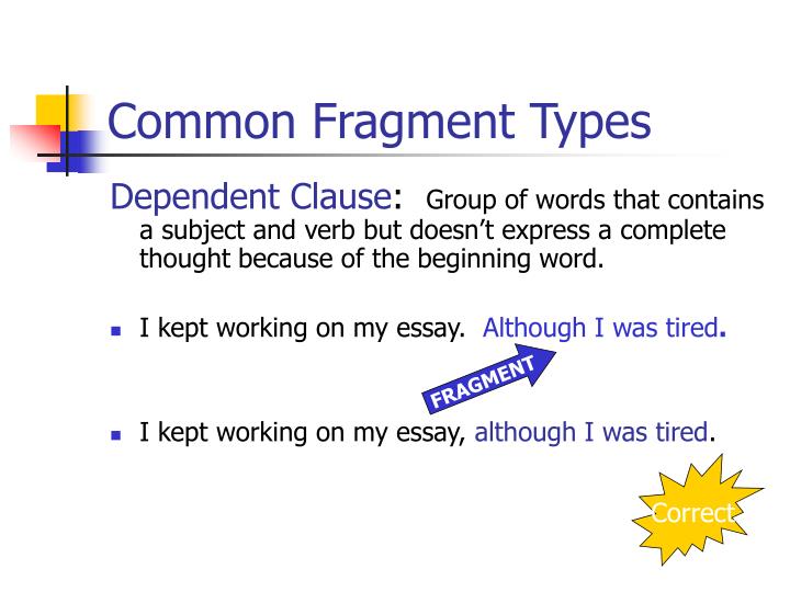 sentence fragments meaning sentence fragments meaning