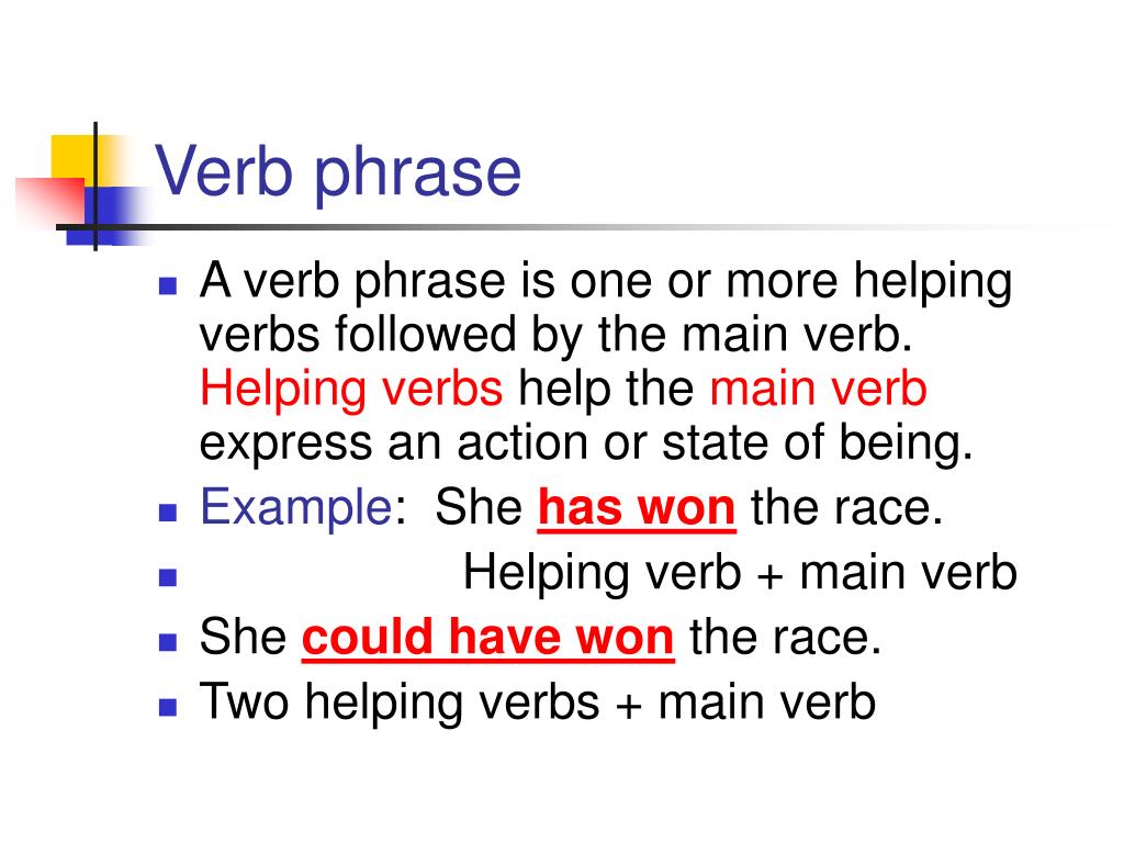 Verb Phrase Worksheet Grade 5