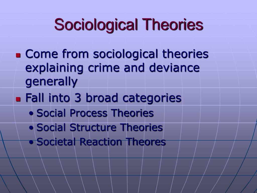 sociological theories