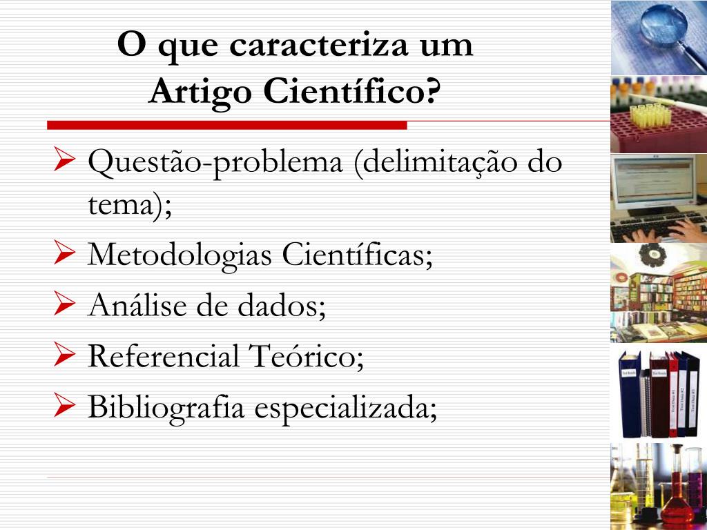 Artigos cientificos publicados em revistas
