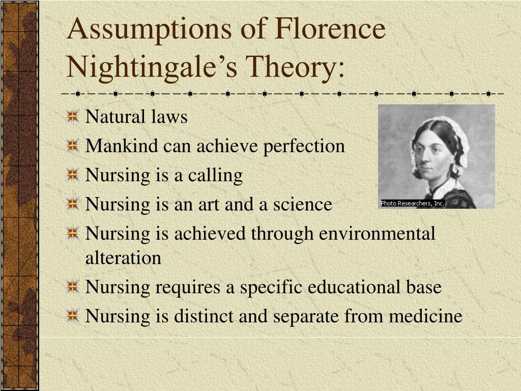 Florence Nightingale s Theory On The World