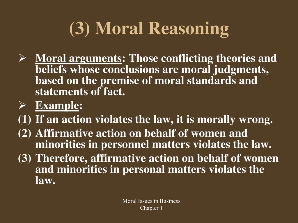 Eliot s Argument For Moral Judgement