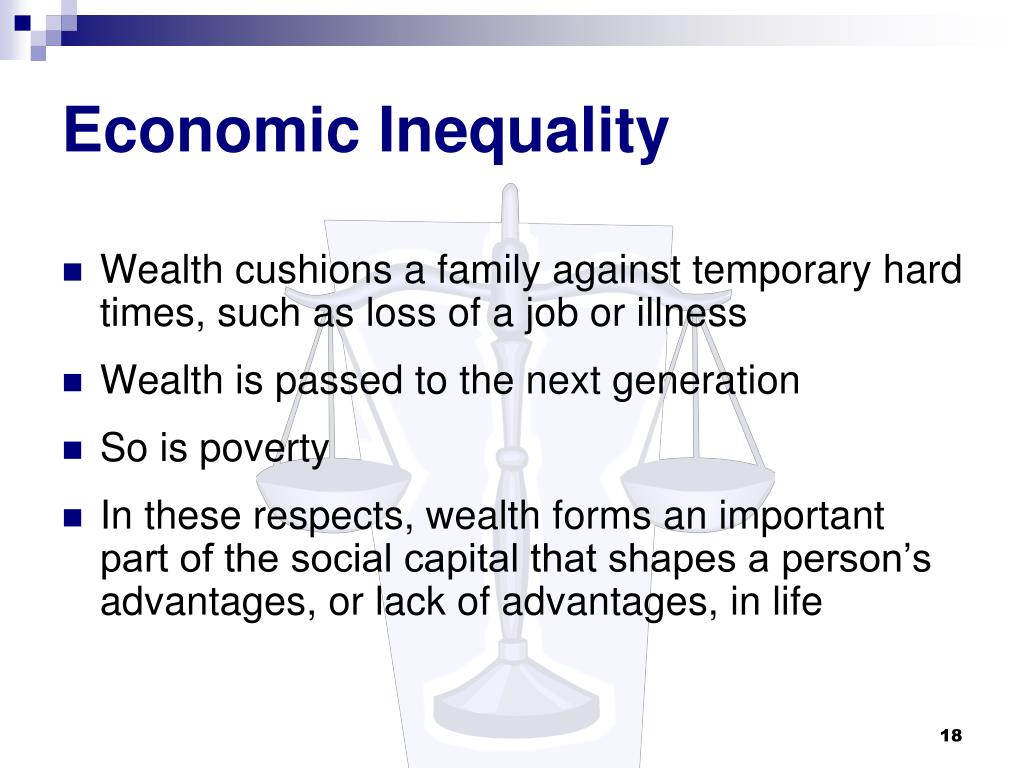 The Importance Of Economic Inequality