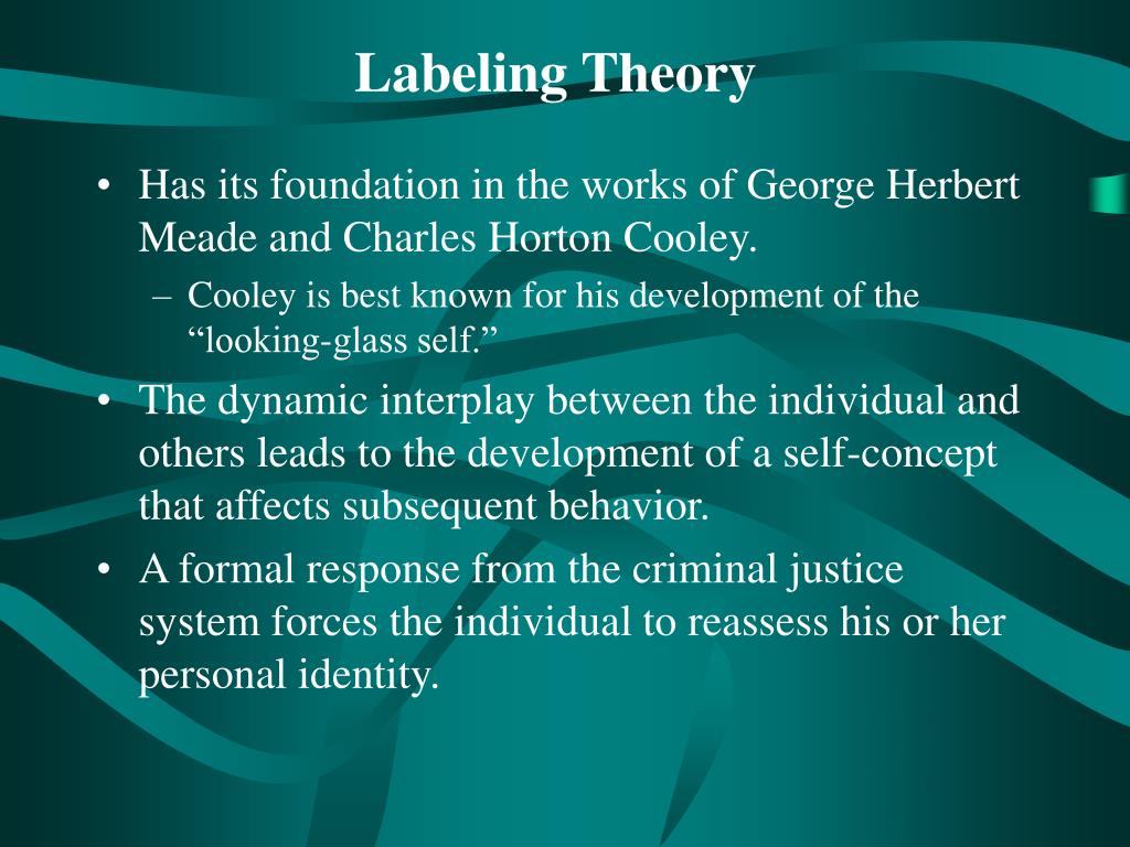 Labelling Theory