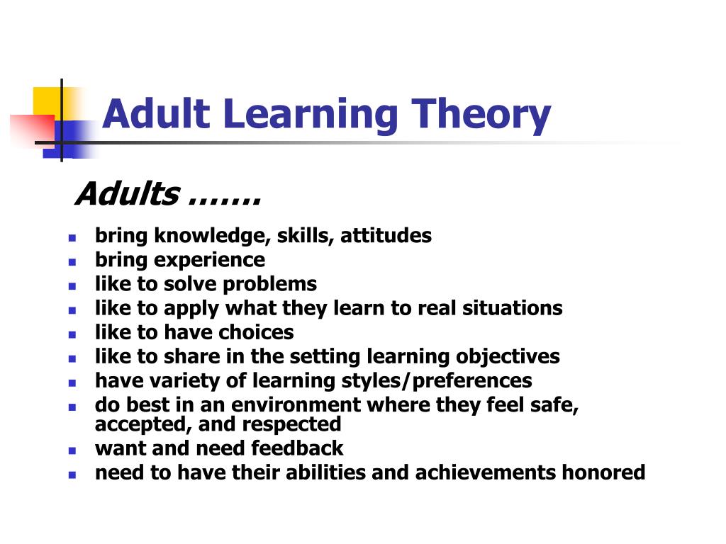 theories of learning pdf