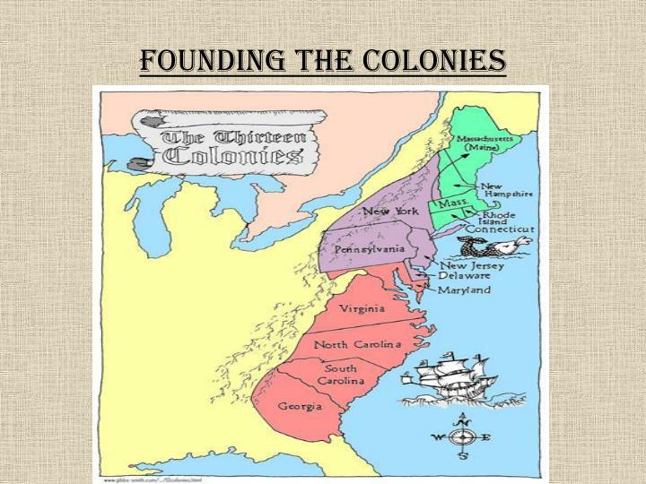 PPT - Founding the Colonies PowerPoint Presentation - ID:237002