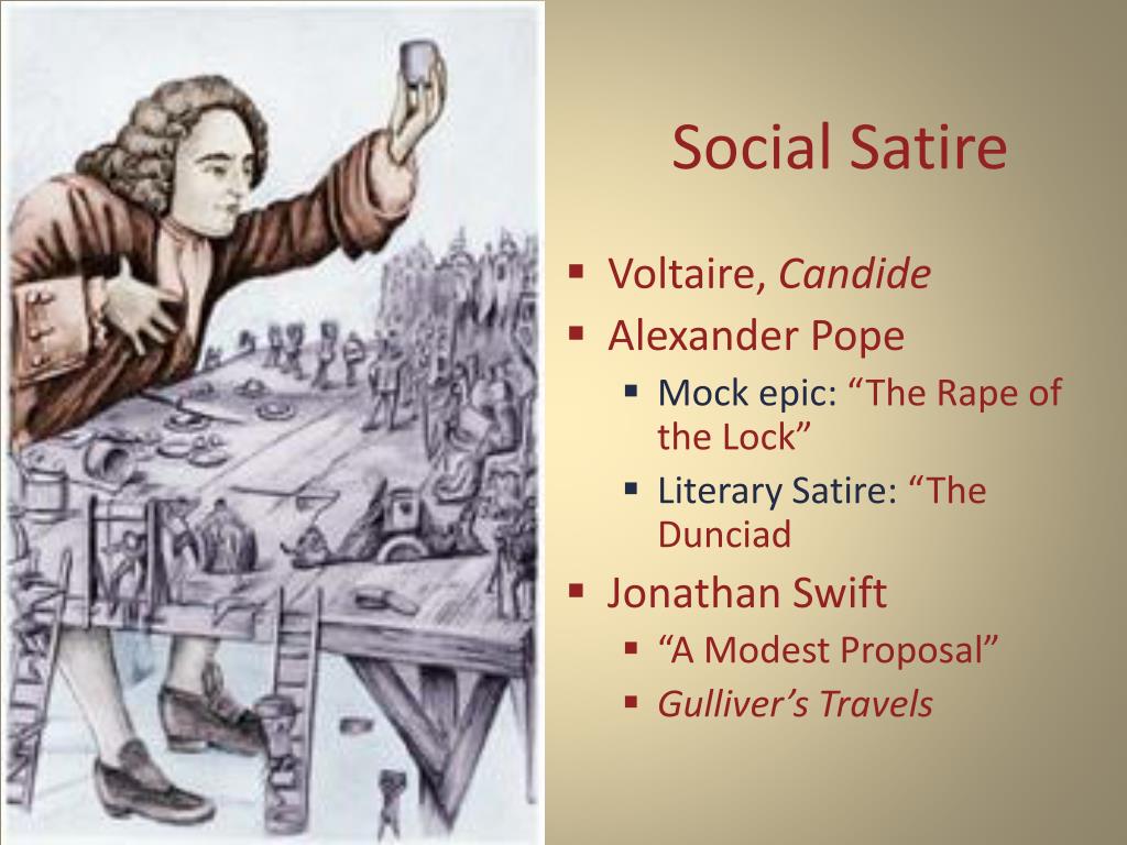 Social Satire In A Modest Proposal By