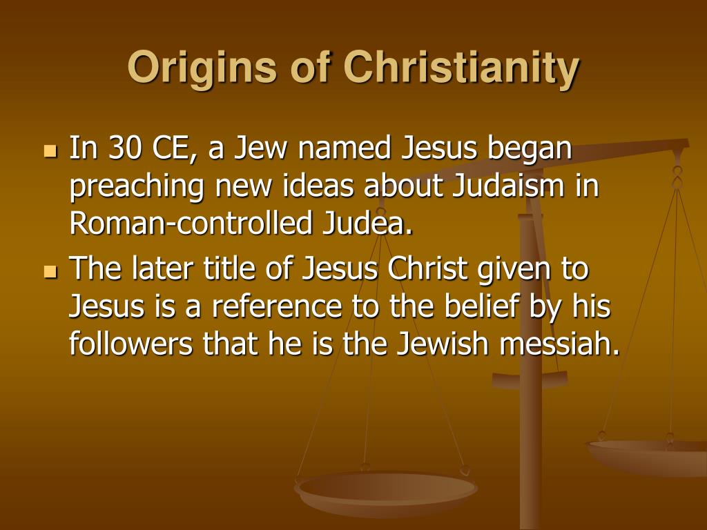 The Origins Of Judaism Christianity And Islam