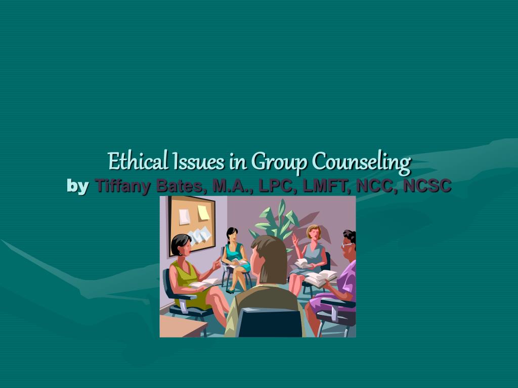 Ethical Issues in Group Counseling