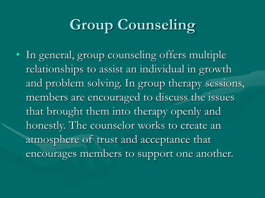 ethical and legal issues in group counseling