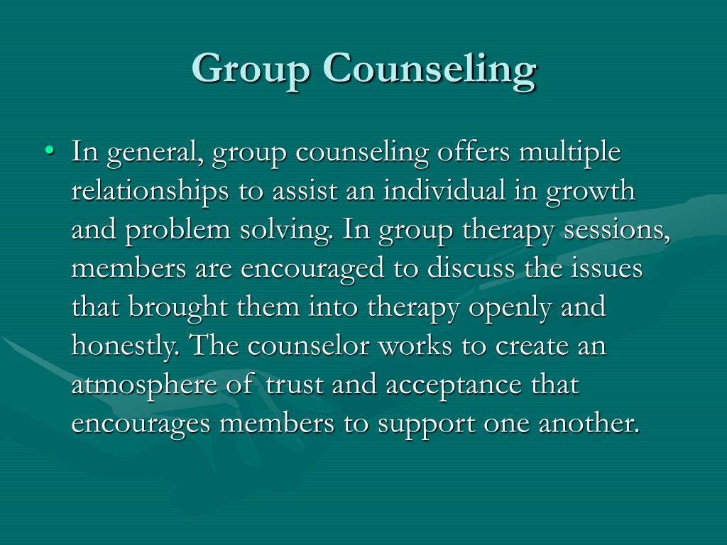 Ethical Issues in Group Counseling