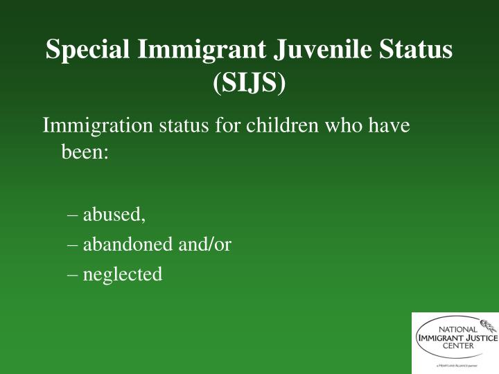 PPT - Representing Unaccompanied Immigrant Children For Special ...