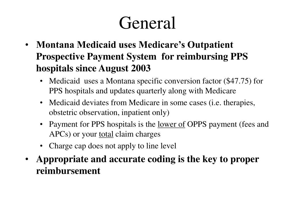 PPT - DEPARTMENT OF PUBLIC HEALTH AND HUMAN SERVICES HEALTH RESOURCES DIVISION Medicaid PPS ...