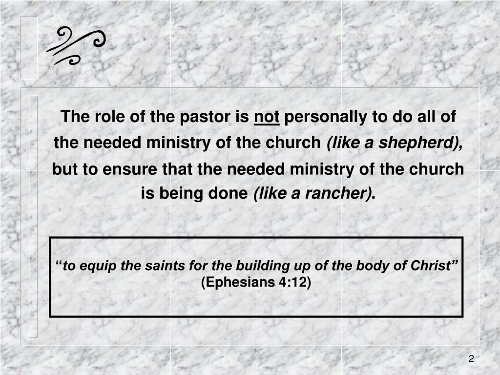 Duties & Responsibilities of Pastors | Work - blogger.com