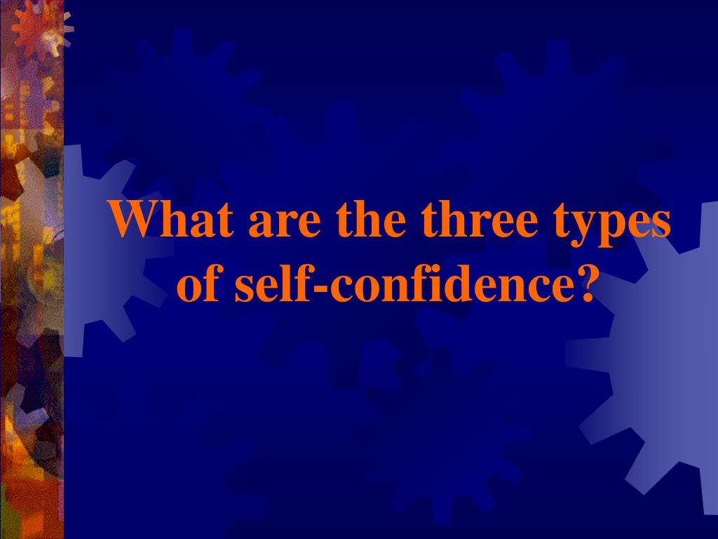 PPT SELF CONFIDENCE THE KEY TO SPORT SUCCESS PowerPoint Presentation 